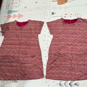 2 beautiful Pink Chicken brand dresses.
